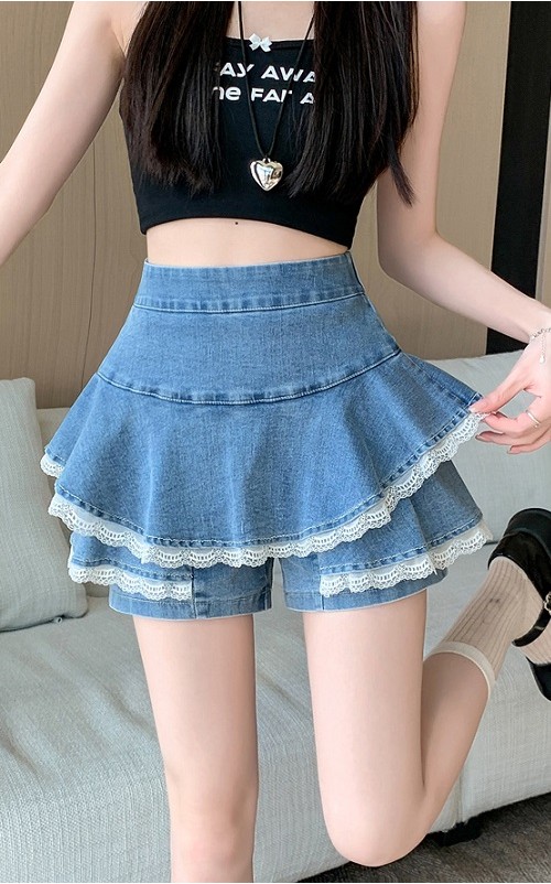 4✮- OMFMY4010 - Denim Shorts