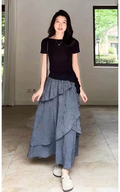 4✮- ONFMY10290 - Midi Dress (Top+Skirt) 4✮- ONFMY10290 - Midi Dress (Top+Skirt)