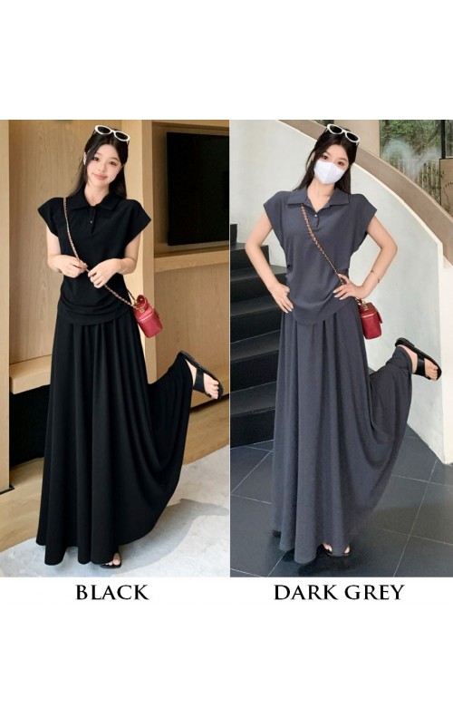 4✮- ONFMY10652 - Midi Dress (Top+Skirt) 4✮- ONFMY10652 - Midi Dress (Top+Skirt)