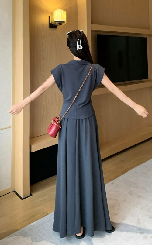 4✮- ONFMY10652 - Midi Dress (Top+Skirt) 4✮- ONFMY10652 - Midi Dress (Top+Skirt)