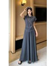 4✮- ONFMY10652 - Midi Dress (Top+Skirt) 4✮- ONFMY10652 - Midi Dress (Top+Skirt)