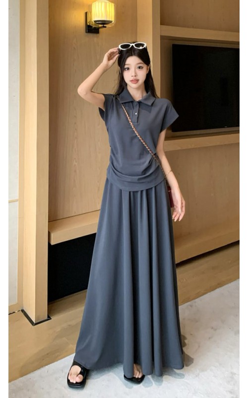 4✮- ONFMY10652 - Midi Dress (Top+Skirt) 4✮- ONFMY10652 - Midi Dress (Top+Skirt)