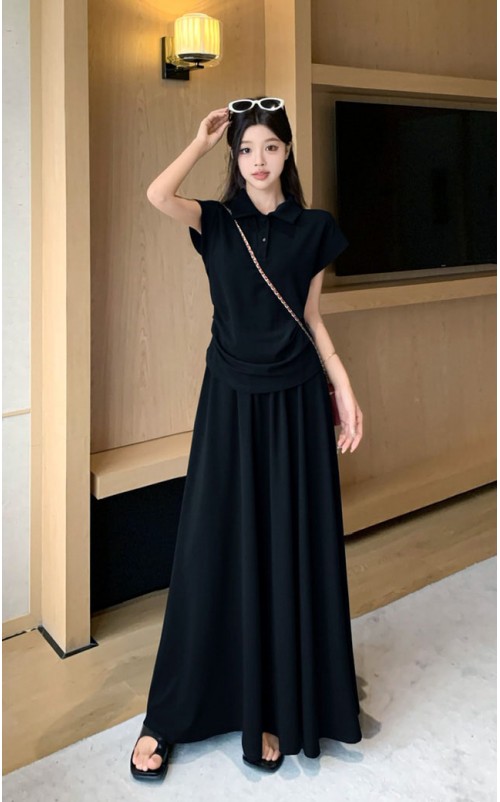 4✮- ONFMY10652 - Midi Dress (Top+Skirt) 4✮- ONFMY10652 - Midi Dress (Top+Skirt)