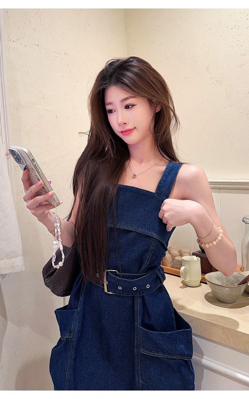 4✮- ONFMY10891 - Denim Pinafore 4✮- ONFMY10891 - Denim Pinafore