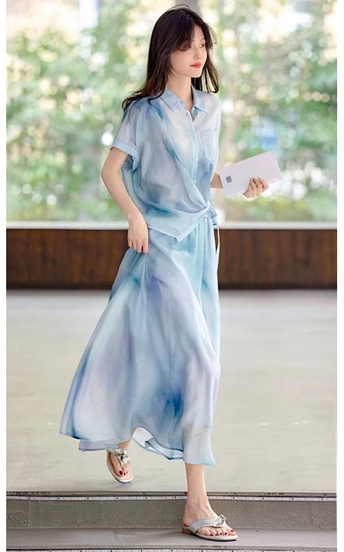 4✮- ONFMY10960 - Midi Dress (Top+Skirt) 4✮- ONFMY10960 - Midi Dress (Top+Skirt)