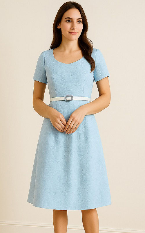 4✮- OOFMY11253 - Knee Dress 4✮- OOFMY11253 - Knee Dress
