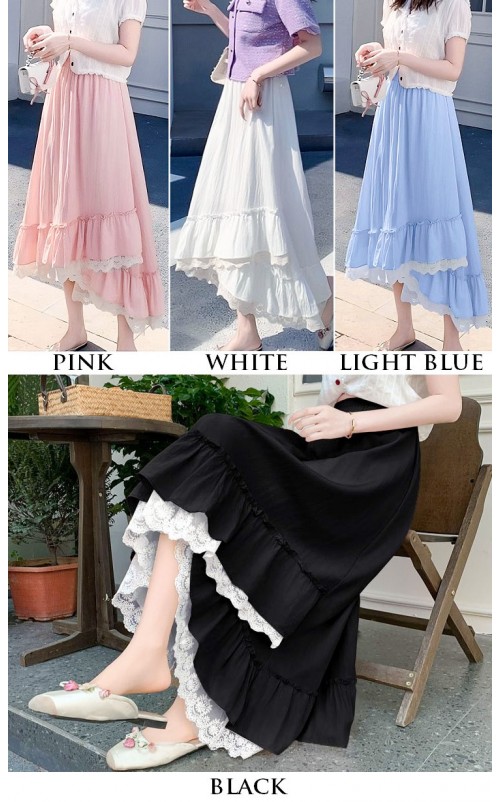 4✮- OOFMY9801 - Midi Skirt (S-2XL) 4✮- OOFMY9801 - Midi Skirt (S-2XL)