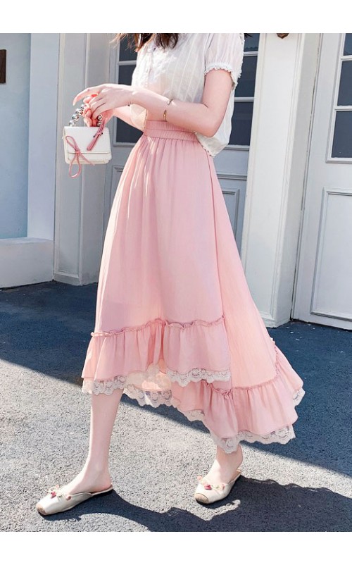 4✮- OOFMY9801 - Midi Skirt (S-2XL) 4✮- OOFMY9801 - Midi Skirt (S-2XL)