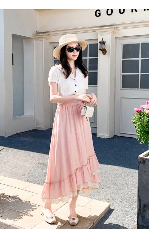4✮- OOFMY9801 - Midi Skirt (S-2XL) 4✮- OOFMY9801 - Midi Skirt (S-2XL)