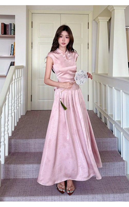 4✮- OPFMY11623 - Midi Dress (Top+Skirt) 4✮- OPFMY11623 - Midi Dress (Top+Skirt)