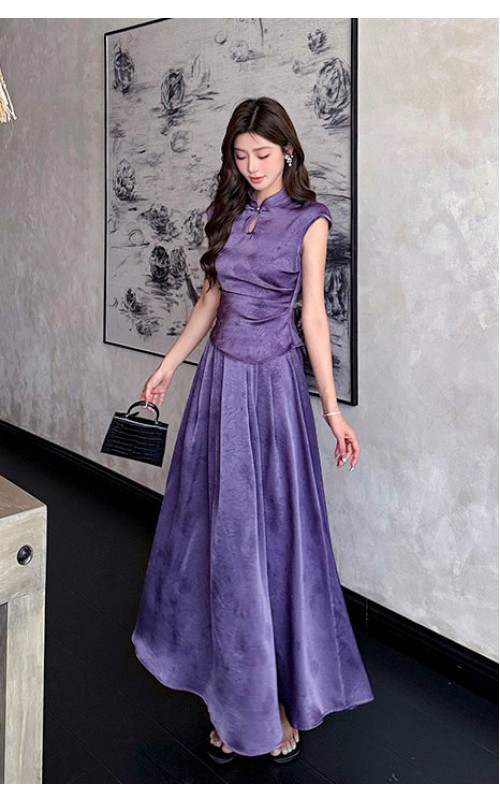 4✮- OPFMY11623 - Midi Dress (Top+Skirt) 4✮- OPFMY11623 - Midi Dress (Top+Skirt)