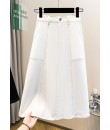 4✮- OPFMY11793 - Denim Midi Skirt