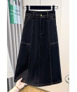 4✮- OPFMY11793 - Denim Midi Skirt