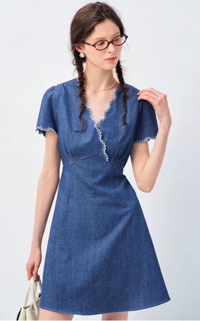 4✮- OPFMY12128 - Denim Dress