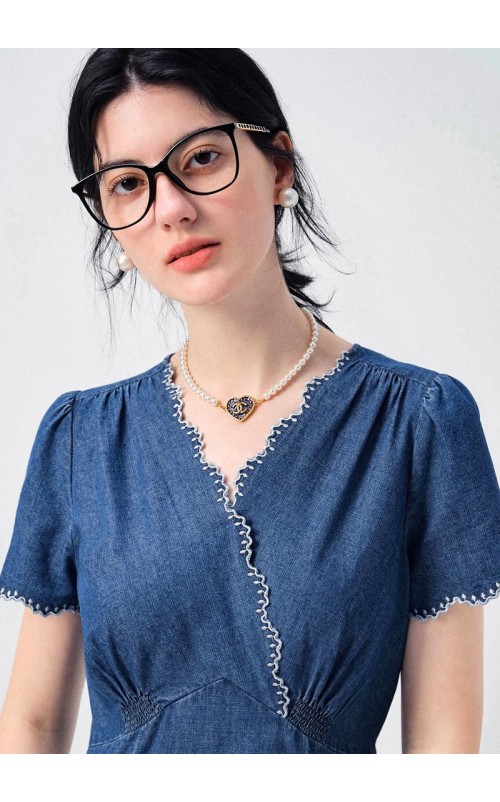 4✮- OPFMY12128 - Denim Dress 4✮- OPFMY12128 - Denim Dress