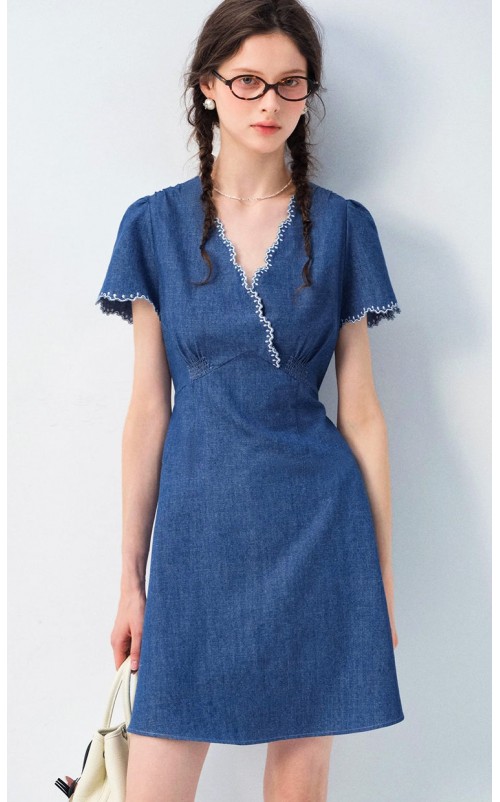 4✮- OPFMY12128 - Denim Dress 4✮- OPFMY12128 - Denim Dress