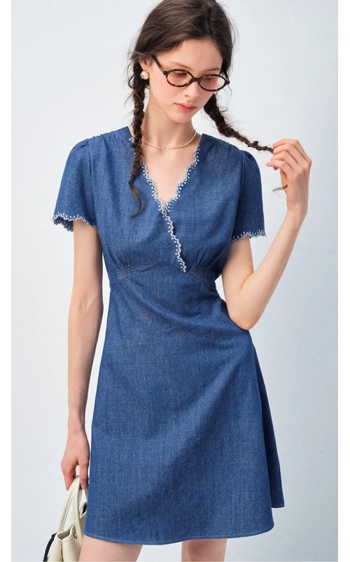 4✮- OPFMY12128 - Denim Dress 4✮- OPFMY12128 - Denim Dress