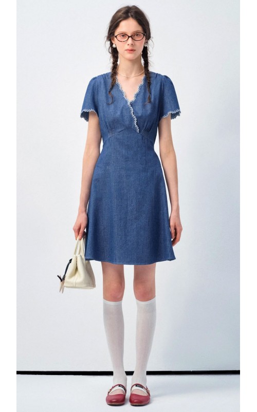 4✮- OPFMY12128 - Denim Dress 4✮- OPFMY12128 - Denim Dress