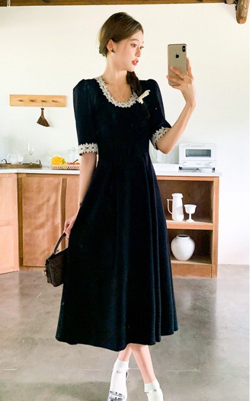 4✮- OPFMY12458 - Midi Dress (Small Cut) 4✮- OPFMY12458 - Midi Dress (Small Cut)