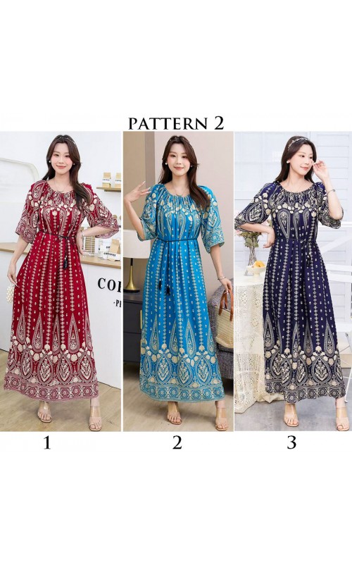 4✮- OPFMY12663 - Midi Dress (S-2XL) 4✮- OPFMY12663 - Midi Dress (S-2XL)