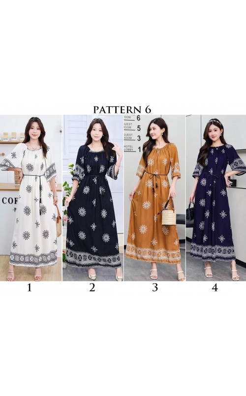 4✮- OPFMY12663 - Midi Dress (S-2XL) 4✮- OPFMY12663 - Midi Dress (S-2XL)