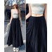 4✮- OPFMY8881 - Midi Skirt (M-5XL)