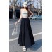 4✮- OPFMY8881 - Midi Skirt (M-5XL)