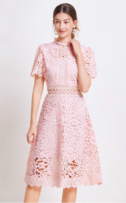 4✮- OQFMY13037 - Knee Dress (Small Cut)