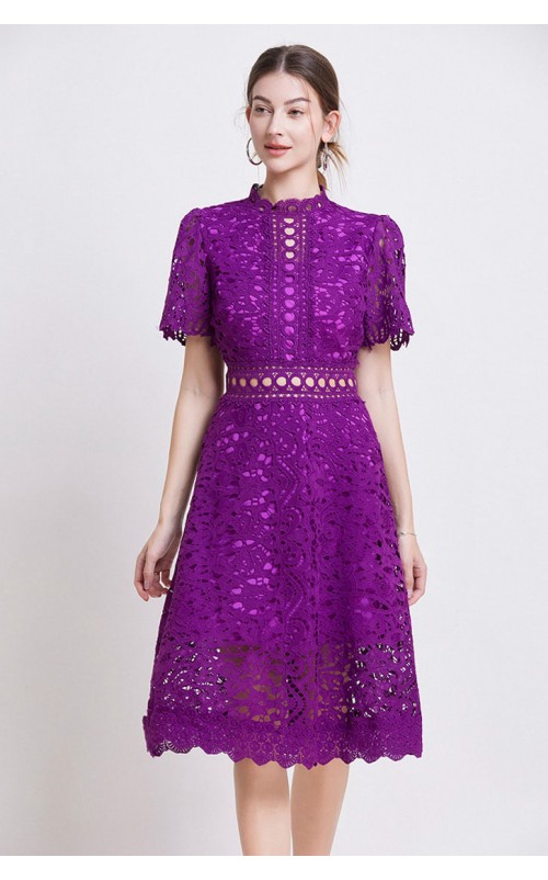 4✮- OQFMY13037 - Knee Dress (Small Cut)