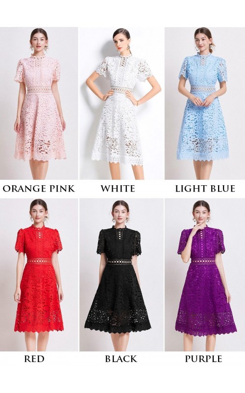 4✮- OQFMY13037 - Knee Dress (Small Cut)