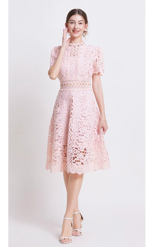 4✮- OQFMY13037 - Knee Dress (Small Cut)