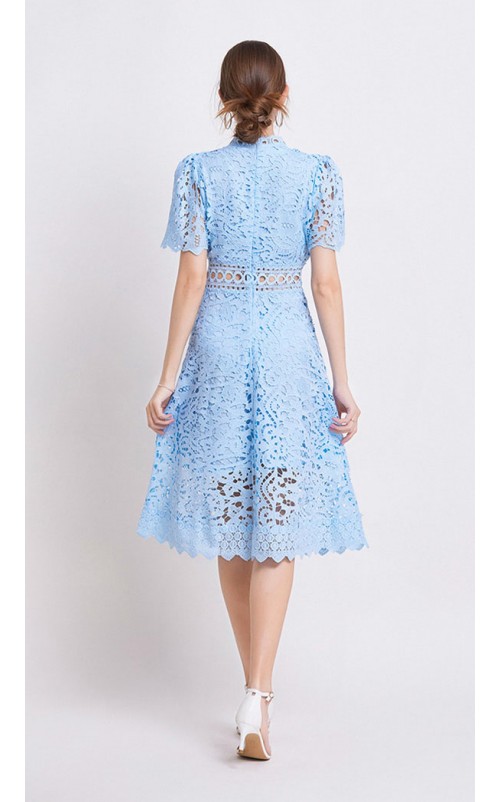 4✮- OQFMY13037 - Knee Dress (Small Cut)