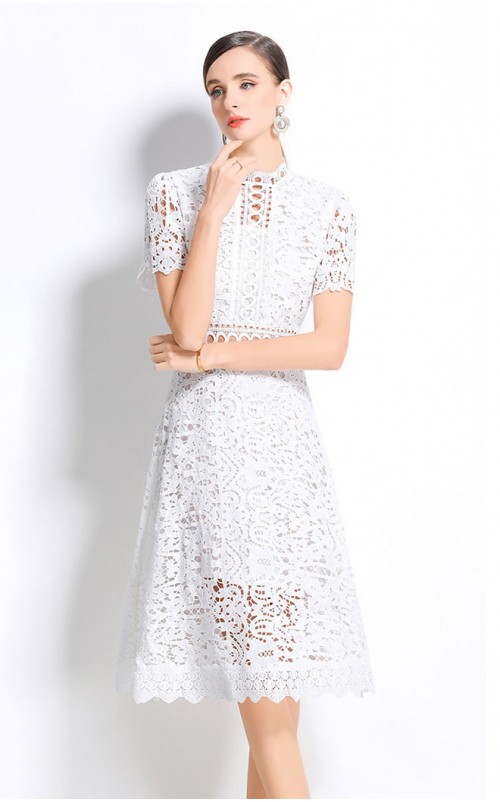 4✮- OQFMY13037 - Knee Dress (Small Cut)