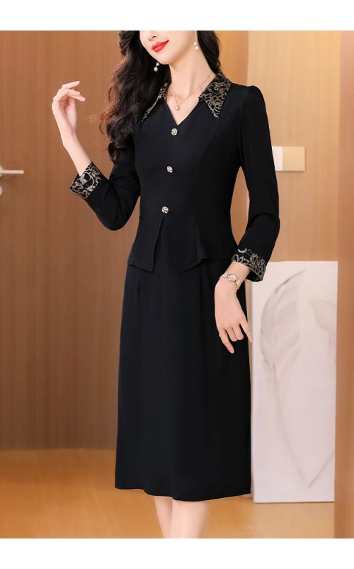 4✮- OQFMY13111 - Knee Dress