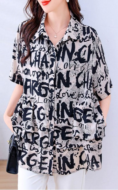 4✮- OQFMY6721 - Long Casual Shirt