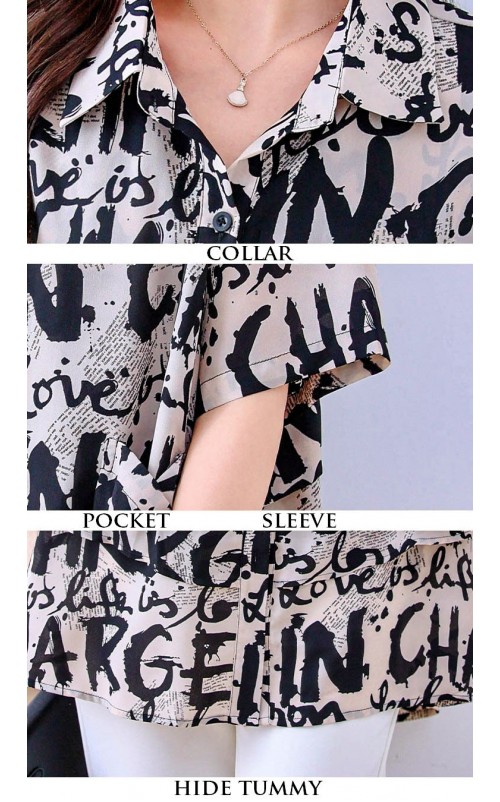 4✮- OQFMY6721 - Long Casual Shirt
