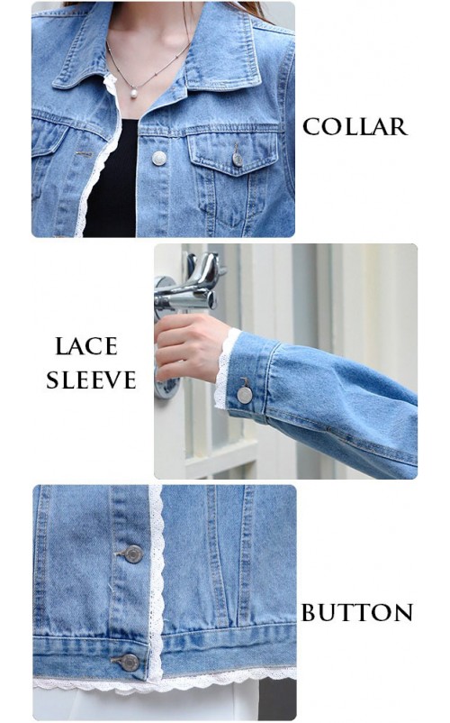 4✮- OQFMY70198 - Denim Coat