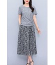4✮- ORFMY12425 - Midi Dress (Top+Skirt) 4✮- ORFMY12425 - Midi Dress (Top+Skirt)