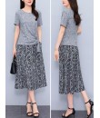 4✮- ORFMY12425 - Midi Dress (Top+Skirt) 4✮- ORFMY12425 - Midi Dress (Top+Skirt)