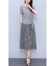 4✮- ORFMY12425 - Midi Dress (Top+Skirt) 4✮- ORFMY12425 - Midi Dress (Top+Skirt)