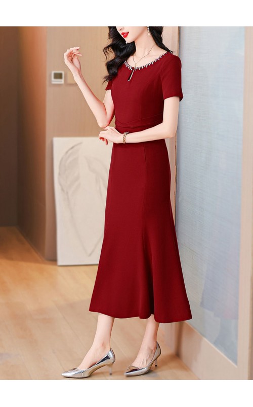 4✮- ORFMY12498 - Midi Dress 4✮- ORFMY12498 - Midi Dress