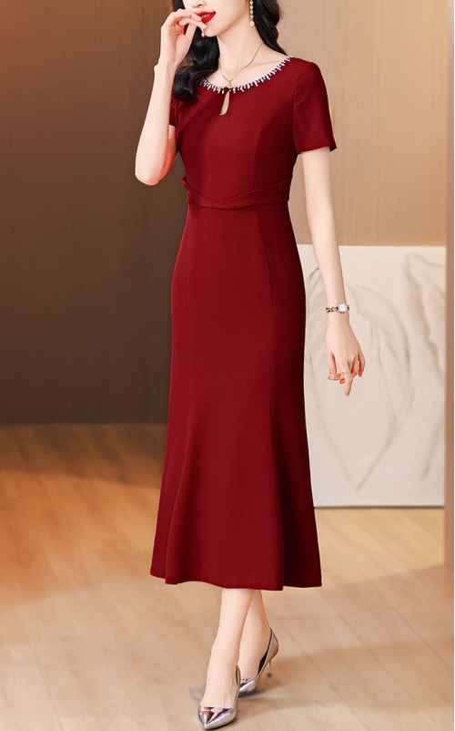 4✮- ORFMY12498 - Midi Dress 4✮- ORFMY12498 - Midi Dress
