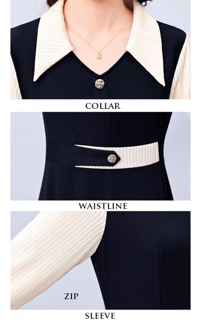 4✮- ORFMY13374 - Knee Dress 4✮- ORFMY13374 - Knee Dress