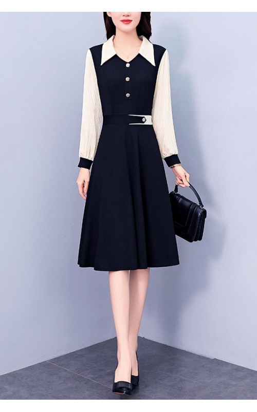 4✮- ORFMY13374 - Knee Dress