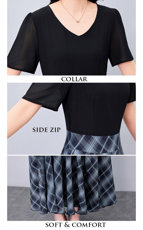 4✮- ORFMY13385 - Midi Dress (Small Cut)