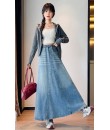4✮- ORFMY13547 - Denim Midi Skirt