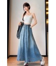 4✮- ORFMY13547 - Denim Midi Skirt