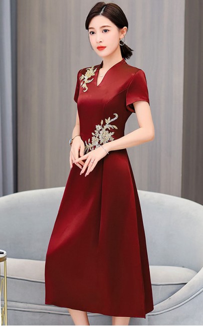 4✮- ORFMY70245 - Midi Dress (Small Cut)