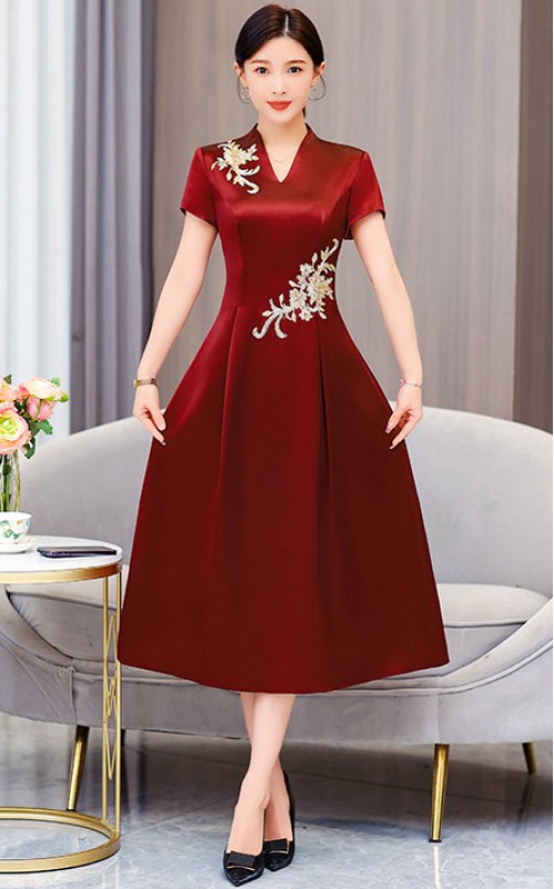 4✮- ORFMY70245 - Midi Dress (Small Cut)