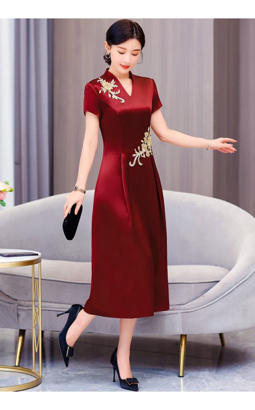 4✮- ORFMY70245 - Midi Dress (Small Cut)